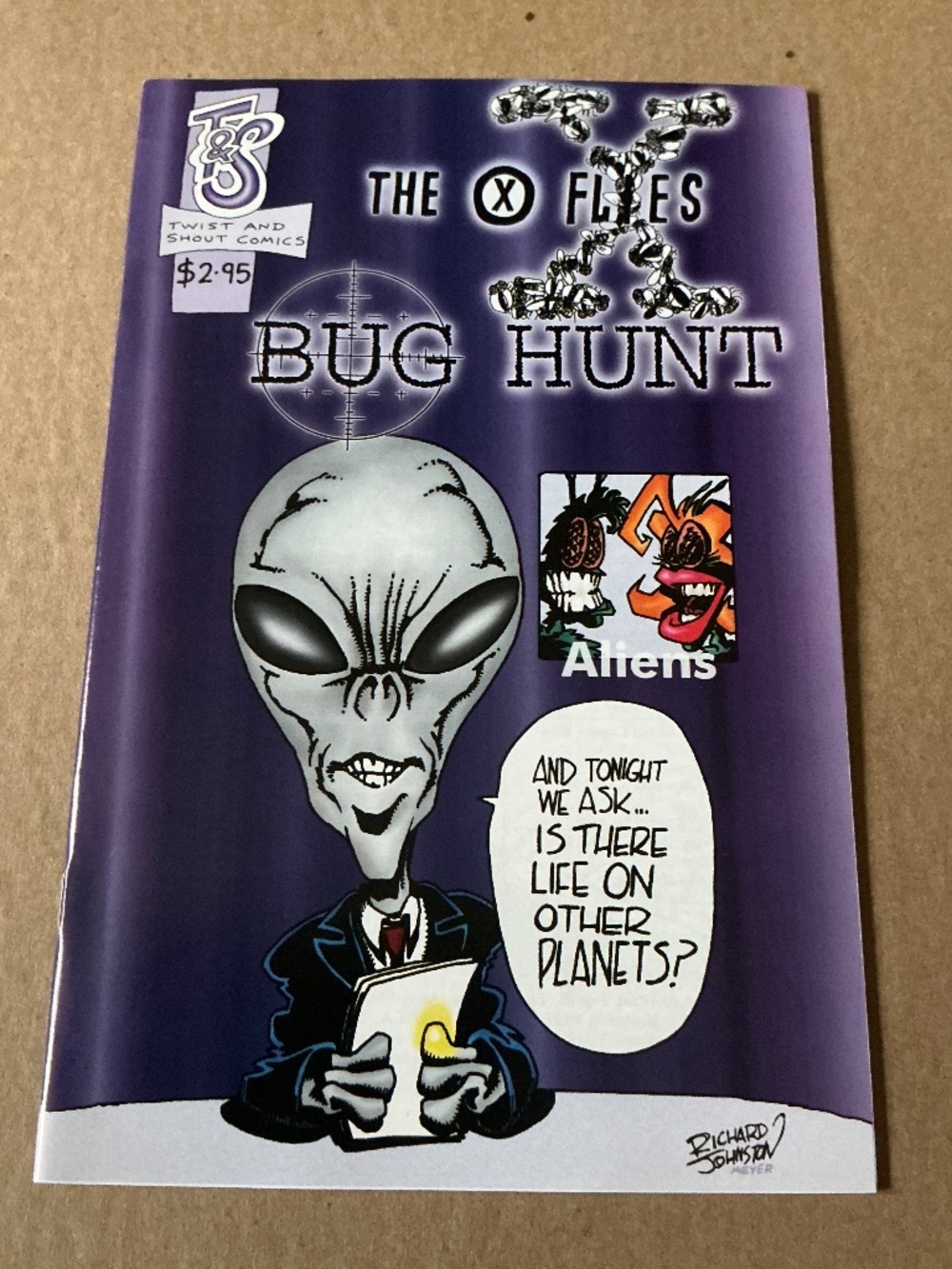 The X-Flies: Bug Hunt #3 Twist And Shout Comics Parody 1997
